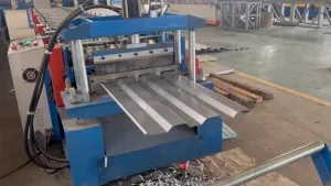 Fabricación de panel metálico trapezoidal para muro, con fijación oculta