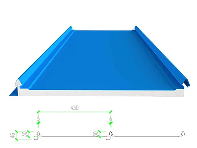 Paneles sándwich para techo (Good Cladding@)