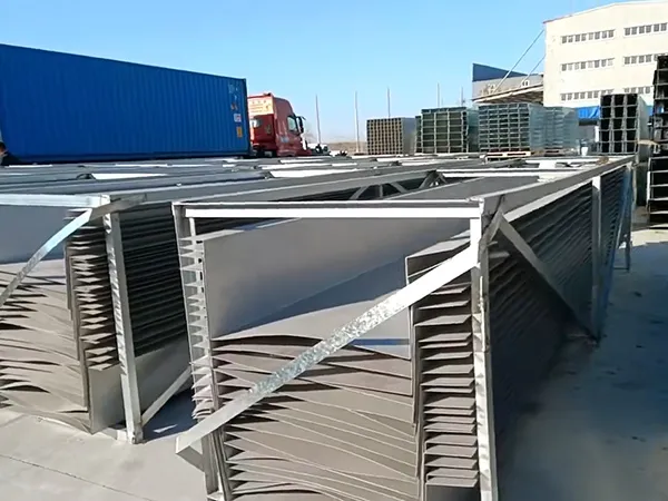 Canaleta de techo de metal