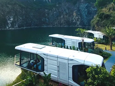 Casas prefabricadas tipo cápsula